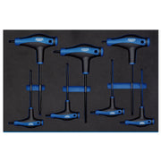 Draper TX-STAR T' Handle Key Set in 3/4 Drawer EVA Insert Tray (7 Piece) Draper - Dynamic Drive