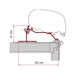Fiamma Caravan Roof Adapter Kit 450 (98655Z073) Fiamma - Dynamic Drive