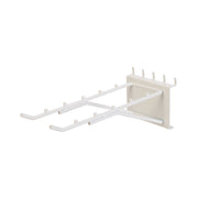 Silverline Multipurpose Indexed Holder 8pk White 985560 Silverline  - Dynamic Drive