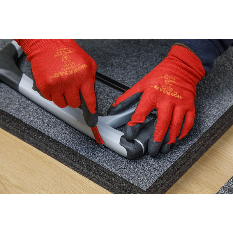 Sealey Easy Peel Shadow Foamï Black/Black 1200 x 550 x 50mm SF50BK Sealey - Dynamic Drive