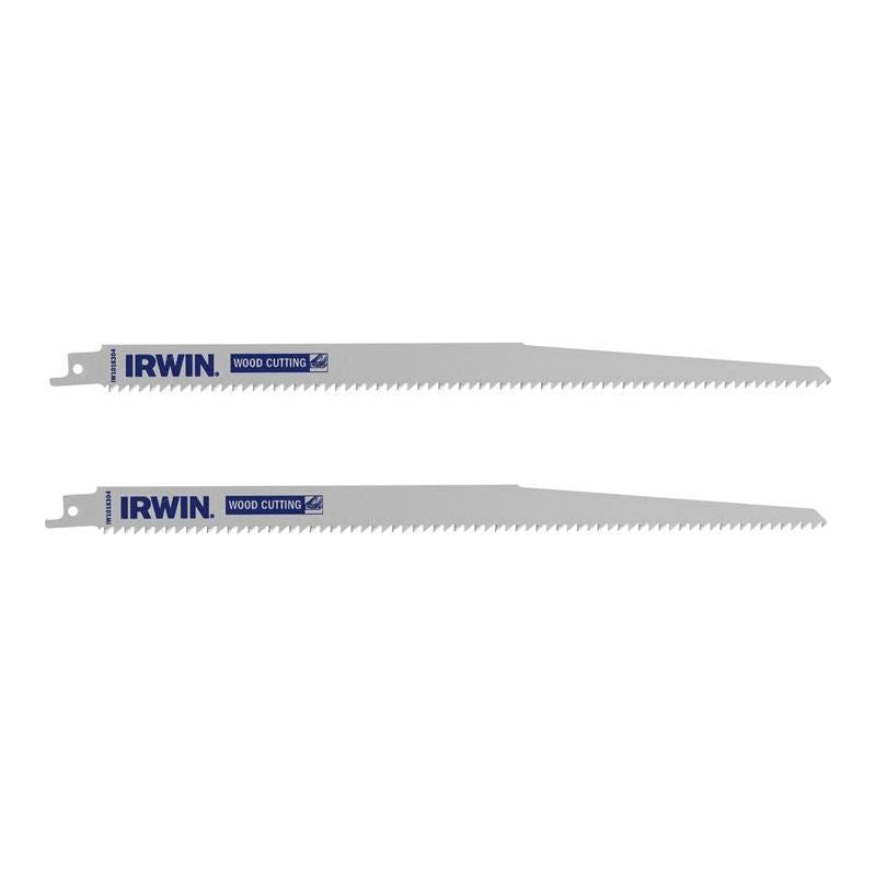 Irwin® Sabre Saw Blade Coarse Wood Cutting 305mm Pack of 2 IRWIN® - Dynamic Drive