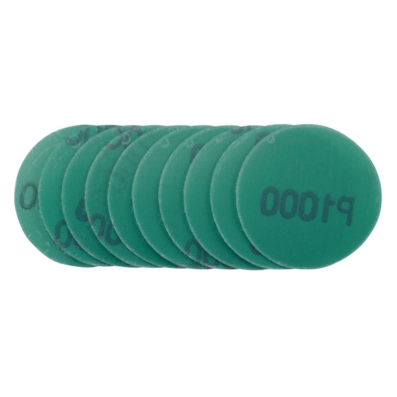 Draper Wet and Dry Sanding Discs with Hook and Loop, 50mm, 1000 Grit (Pack of 10 Draper - Dynamic Drive