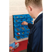 Draper 24 Bin Wall Storage Unit, Small/Medium Bins 06798 Draper - Dynamic Drive