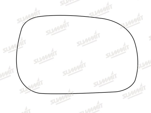 Summit Stick-On Standard Mirror Glass fits Renault Safrane RHS Summit - Dynamic Drive