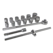 Silverline Socket Set 3/4" 15pce 15pce 652142 Silverline  - Dynamic Drive