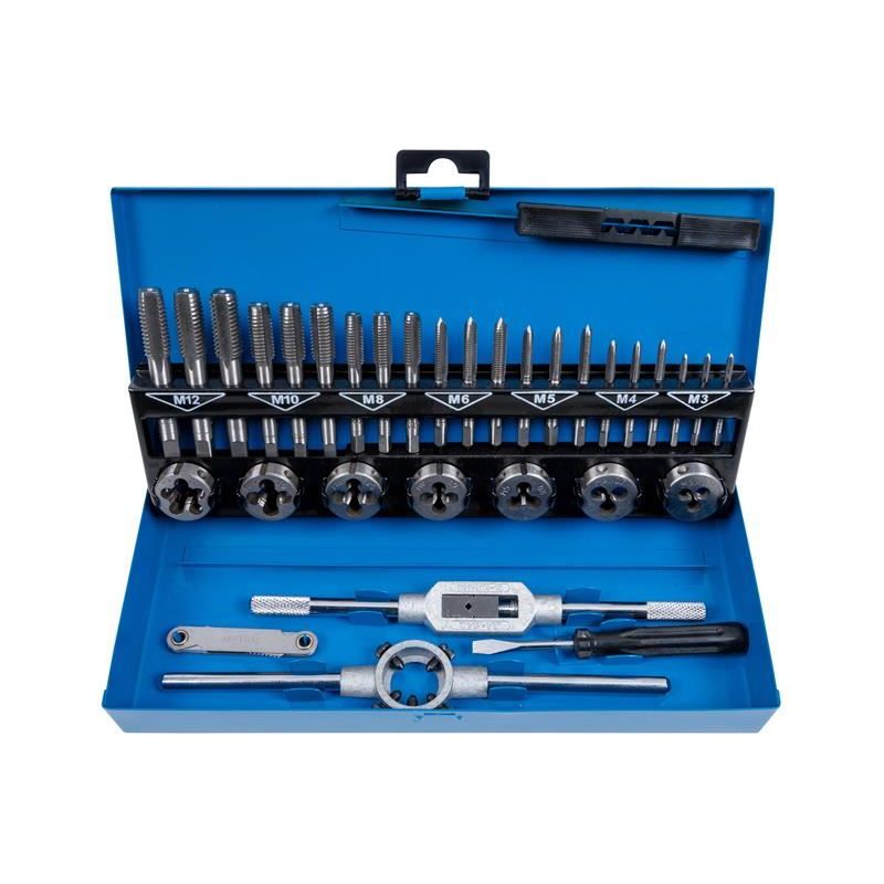 Bluespot Tools Metric Tap and Die Set, 32 Piece BlueSpot Tools - Dynamic Drive