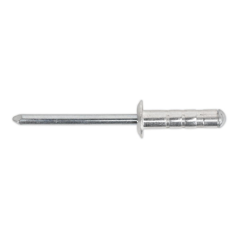 Sealey Aluminium Multi-Grip Rivet Standard Flange 4.8 x 27mm Pack of 200 RM4827S Sealey - Dynamic Drive