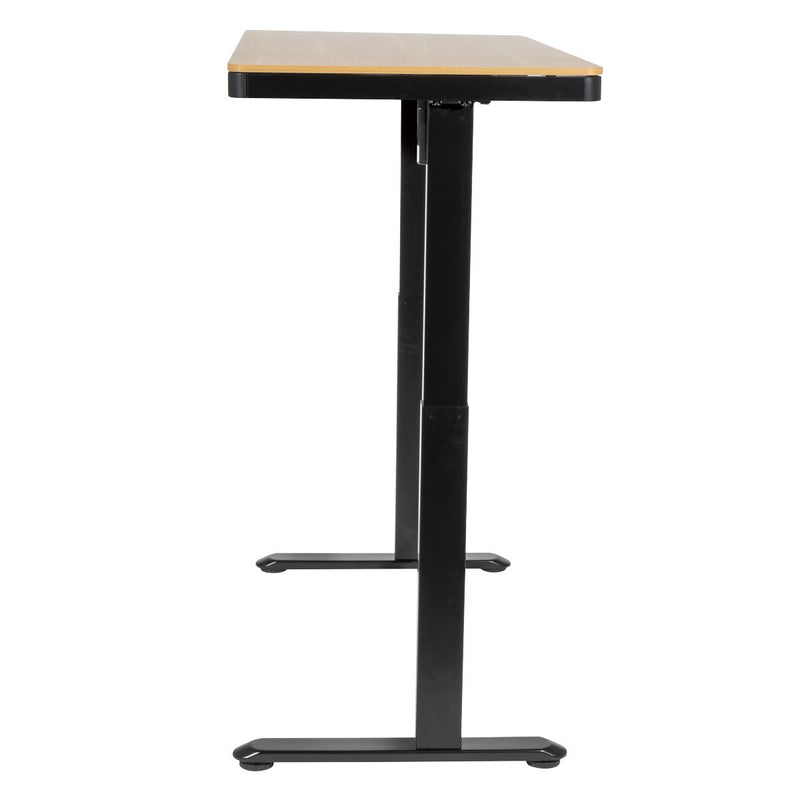 Dellonda Single Motor Electric Desk with Control Panel USB Port & Drawer Dellonda - Dynamic Drive