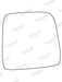 Summit Stick-On Standard Mirror Glass fits Suzuki Jimny 98 to 07 RHS Summit - Dynamic Drive