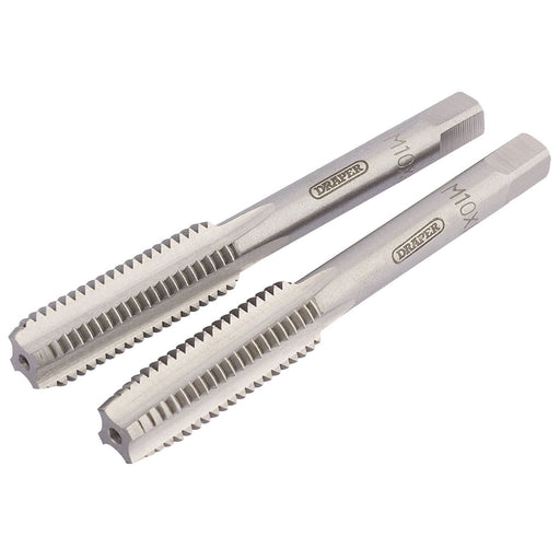 Draper Coarse Hand Taps Taper and Plug, 10mm 83801 Draper - Dynamic Drive