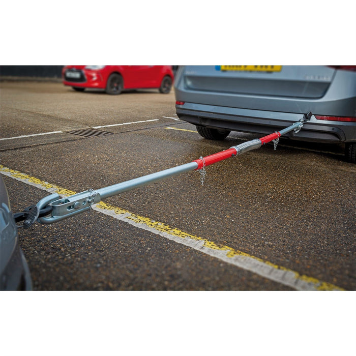 Draper Rigid Towing Brace with Spring Damper, 2000kg 99653 Draper - Dynamic Drive