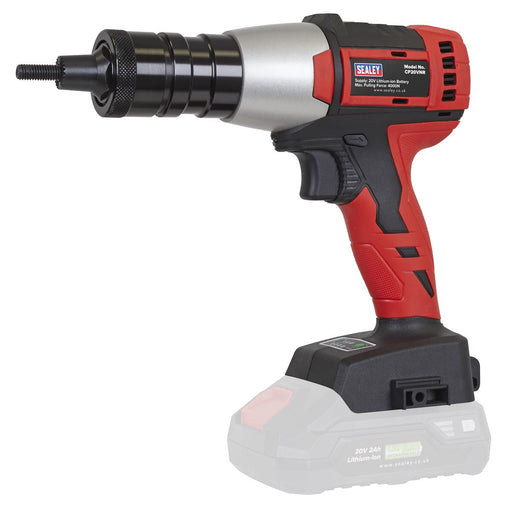 Sealey SV20 Series Brushless Cordless Nut Riveter 20 V - Body Only CP20VNR Sealey - Dynamic Drive