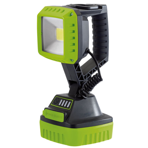 Draper COB LED Rechargeable Worklight, 10W, 1,000 Lumens, Green, 4 x 2.2Ah Batte Draper - Dynamic Drive