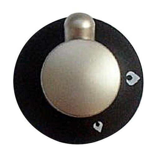 Thetford Hob Grill Knob Black & Satin for Enigma Cookers (SPCC0618 SA) Thetford - Dynamic Drive