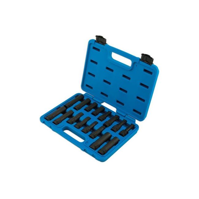 Laser Locking Wheel Nut Master Key Set 16pc 5982 Laser - Dynamic Drive