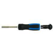 Laser Ratchet Screwdriver & 10 Bits 6197 Laser - Dynamic Drive