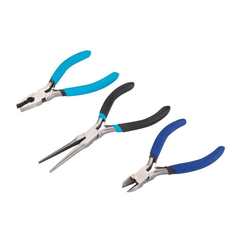 Bluespot Tools Soft Grip Mini Plier Set, 3 Piece BlueSpot Tools - Dynamic Drive