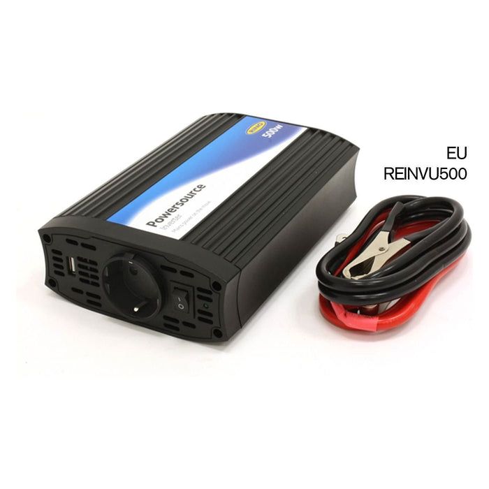 Ring RINVU500 Powersource 500W Inverter with Three Pin Socket and USB Ring Automotive - Dynamic Drive