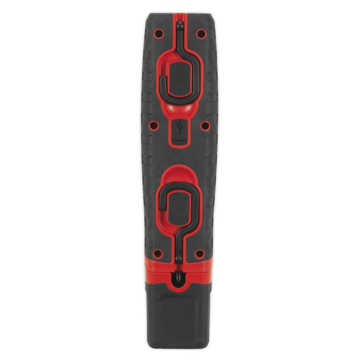 Sealey LED360 Cordless 360° 3W LED Rechargeable Inspection Lamp Black Li-ion Sealey  - Dynamic Drive