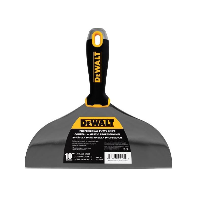 Dewalt Drywall Hammer End Jointing/Filling Knife 250mm (10in) DEWALT Drywall - Dynamic Drive