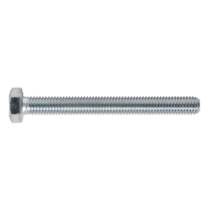 Sealey HT Setscrew M8 x 75mm 8.8 Zinc Pack of 25 SS875 Sealey - Dynamic Drive
