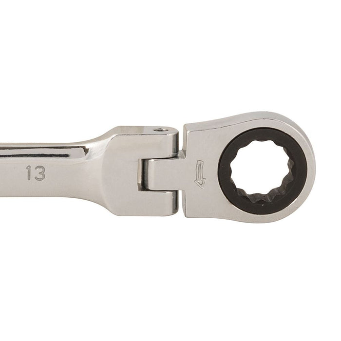 Silverline Flexible Head Ratchet Spanner 13mm Silverline - Dynamic Drive