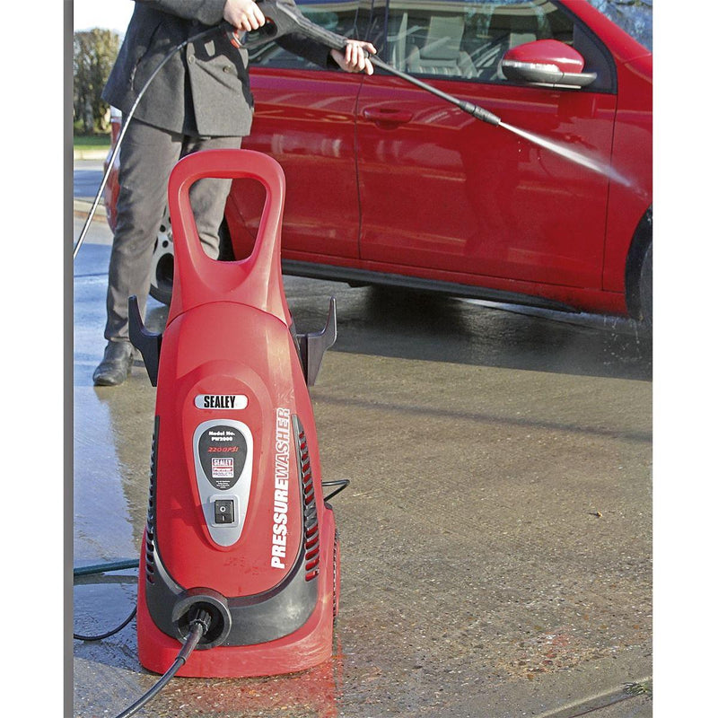 Sealey Pressure Washer 140bar with TSS & Rotablast Nozzle 230V PW2000 Sealey - Dynamic Drive