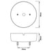 Ring Automotive RCV4510 95mm Lamp Base For Surface Mount Ring Automotive - Dynamic Drive