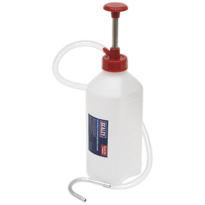Sealey Multi Purpose Mini Pump 1L Capacity Engilne Transmission Brake Fluid Oil Sealey  - Dynamic Drive