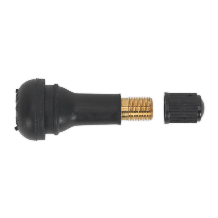 Sealey Tyre Valve Tubeless Snap-in Type TR413 Pack of 100 TV413 Sealey - Dynamic Drive