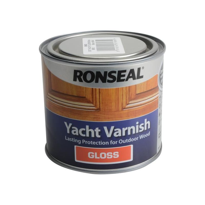 Ronseal Exterior Yacht Varnish Gloss 500ml Ronseal - Dynamic Drive