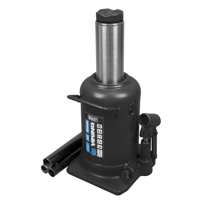 Viking Viking Telescopic Bottle Jack 12 Tonne PTBJ12S Viking - Dynamic Drive