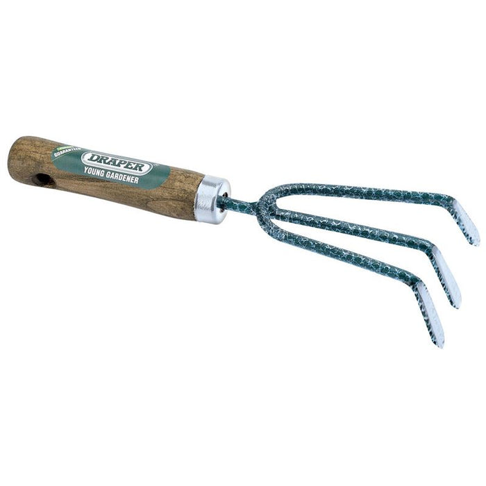 Draper Young Gardener Hand Cultivator with Ash Handle 20692 Draper - Dynamic Drive