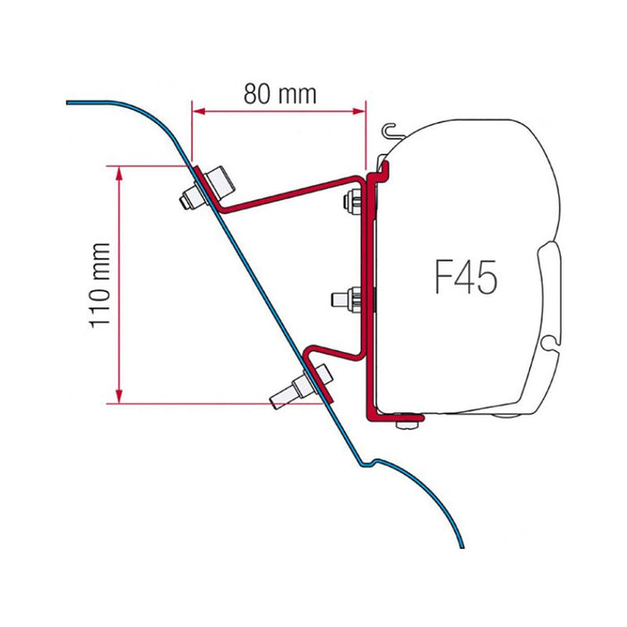 Fiamma Kit for Sprinter H3 Westfalia RVs Fiamma - Dynamic Drive