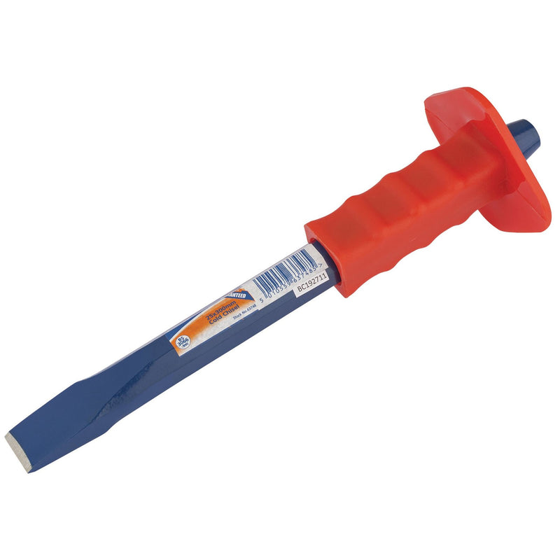 Draper Octagonal Shank Cold Chisel with Hand Guard, 25 x 300mm (Sold Loose) Draper - Dynamic Drive