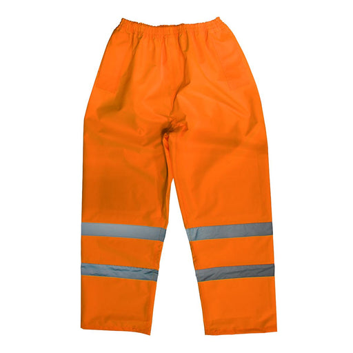 Worksafe Worksafe Hi-Vis Orange Waterproof Trousers - Large 807LO Worksafe - Dynamic Drive