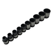 Bluespot Tools 3/8in Drive Spline Socket Set Metric, 10 Piece BlueSpot Tools - Dynamic Drive