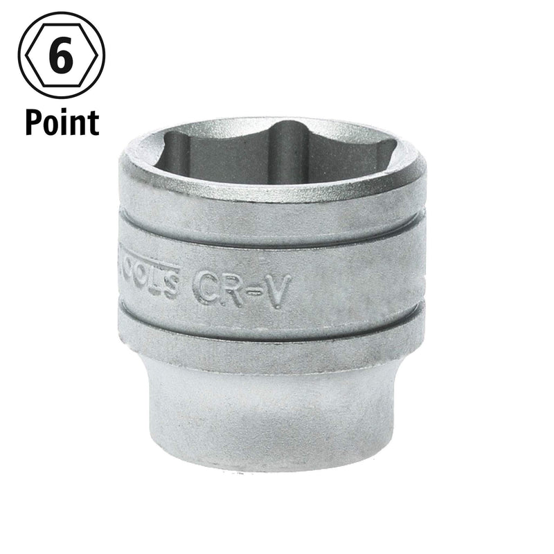 Teng Tools 1/2" Socket 6 pt Metric 20mm Teng Tools - Dynamic Drive