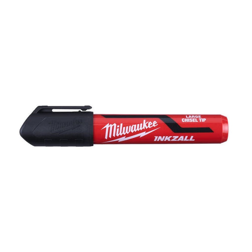 Milwaukee Inkzall 4932471555 Chisel Tip Marker L Black Milwaukee - Dynamic Drive