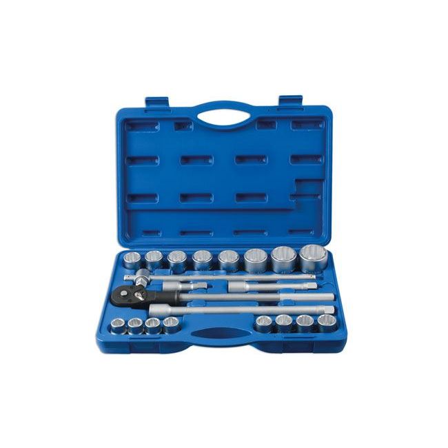 Laser Socket Set 3/4"D 21pc 6854 Laser - Dynamic Drive