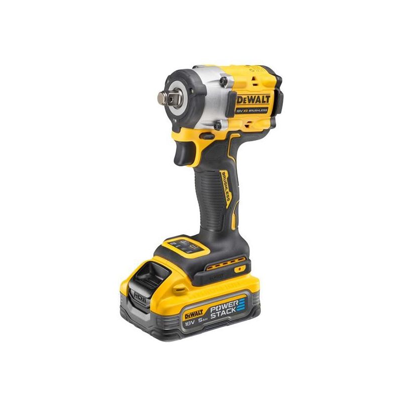 Dewalt Power Tools DCF921H2T XR BL 1/2in Impact Wrench 18V 2 x 5.0Ah POWERSTACK™ Li-ion DeWALT Power Tools - Dynamic Drive