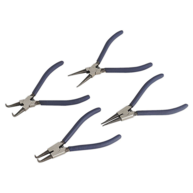 Sealey Circlip Pliers Set 4pc AK8440 Sealey - Dynamic Drive