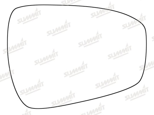 Summit Stick-On Standard Mirror Glass fits Ford Mondeo 12 on RHS Summit - Dynamic Drive