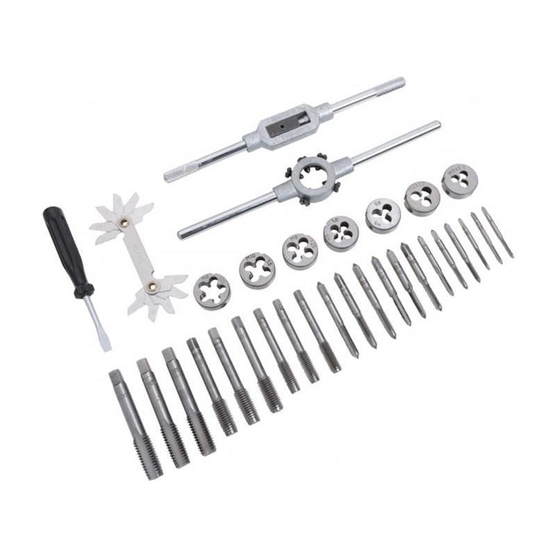 Bluespot Tools Metric Tap and Die Set, 32 Piece BlueSpot Tools - Dynamic Drive