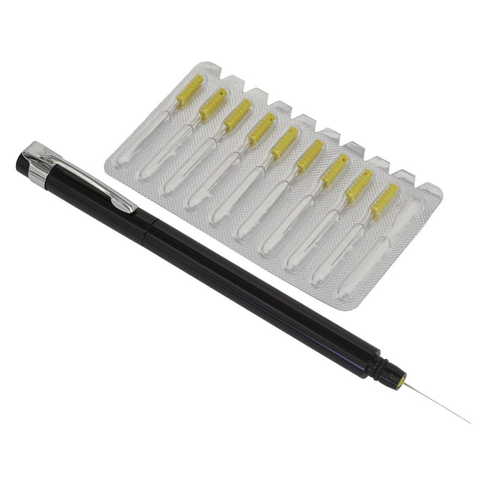 Sealey Paint Dirt Removal Pen with Needle Set MK78 Sealey - Dynamic Drive