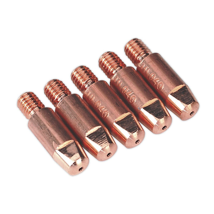 Sealey Contact Tip 1.2mm Aluminium MB25/36 Pack of 5 MIG922 Sealey - Dynamic Drive