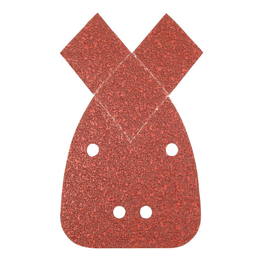 Silverline Hook & Loop Detail Sander Sheets with 2 Tips 140mm 10pk 40 Grit Silverline - Dynamic Drive