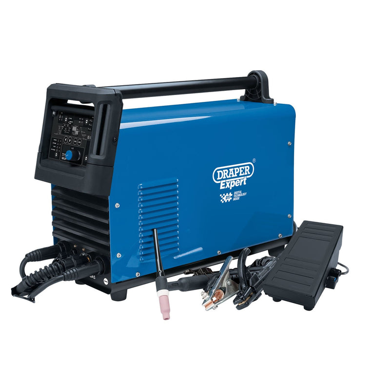 Draper High Frequency AC/DC TIG/MMA Aluminium Welder Dti, 200A 70052 Draper - Dynamic Drive