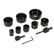 Silverline Holesaw Set 11pce 19 - 64mm 995740 Silverline  - Dynamic Drive