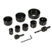 Silverline Holesaw Set 11pce 19 - 64mm 995740 Silverline  - Dynamic Drive